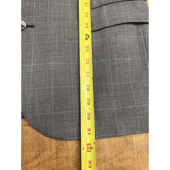 Kilburne & Finch Sport Coat Mens 42R Grey  Wool Blend - Picture 7 of 10